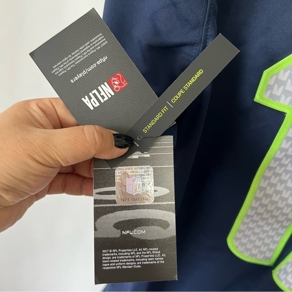 NFL/Nike, Men's 12th Fan College Seattle Seahawks Game Team Jersey. Size: M. NWT - Picture 7 of 16